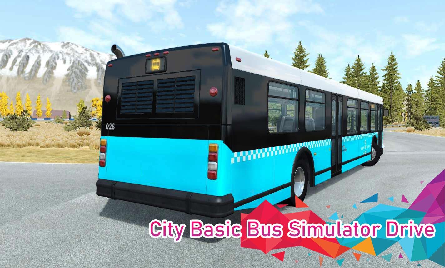 City Basic Bus Simulator Crash Game Screenshot