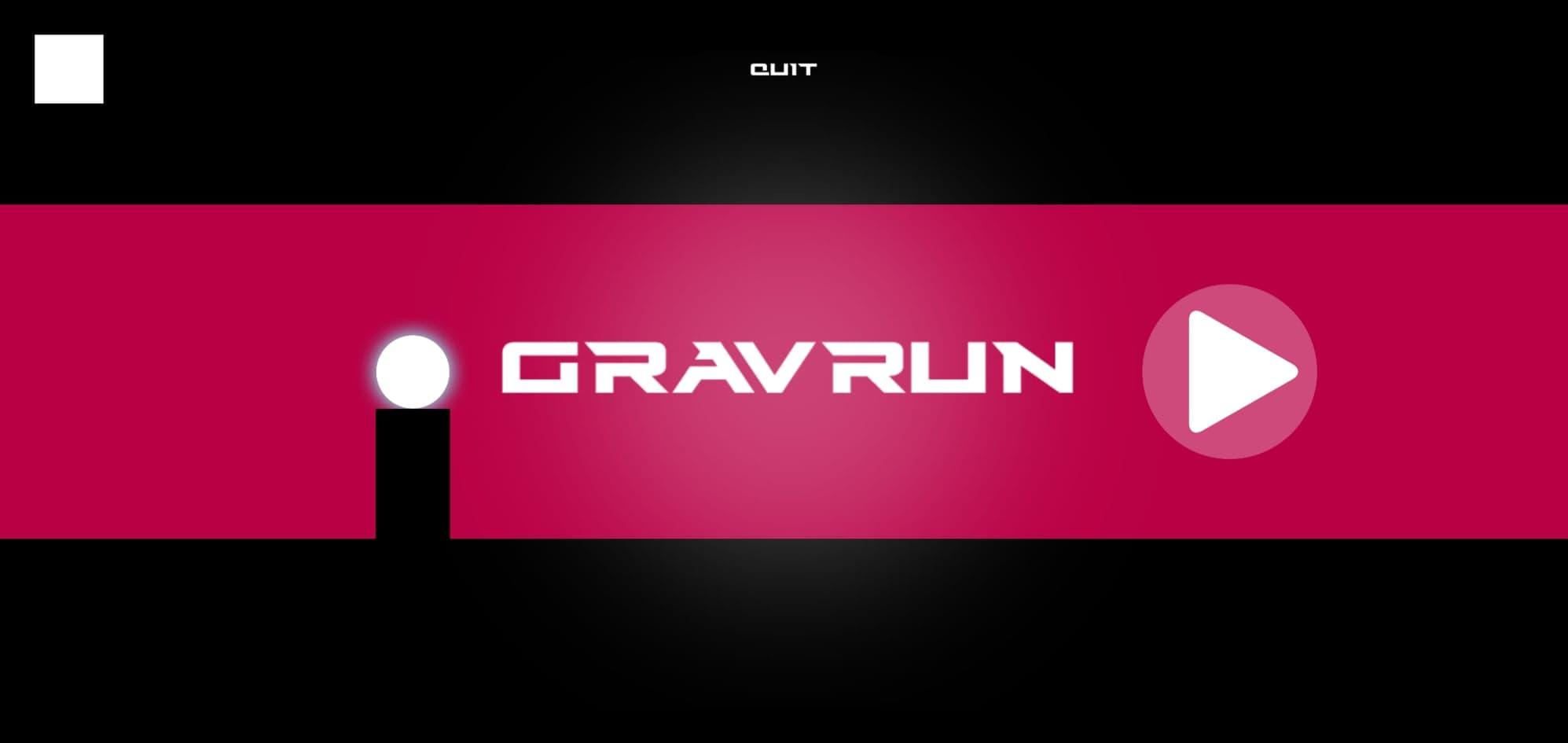 GravRun ゲームのスクリーンショット