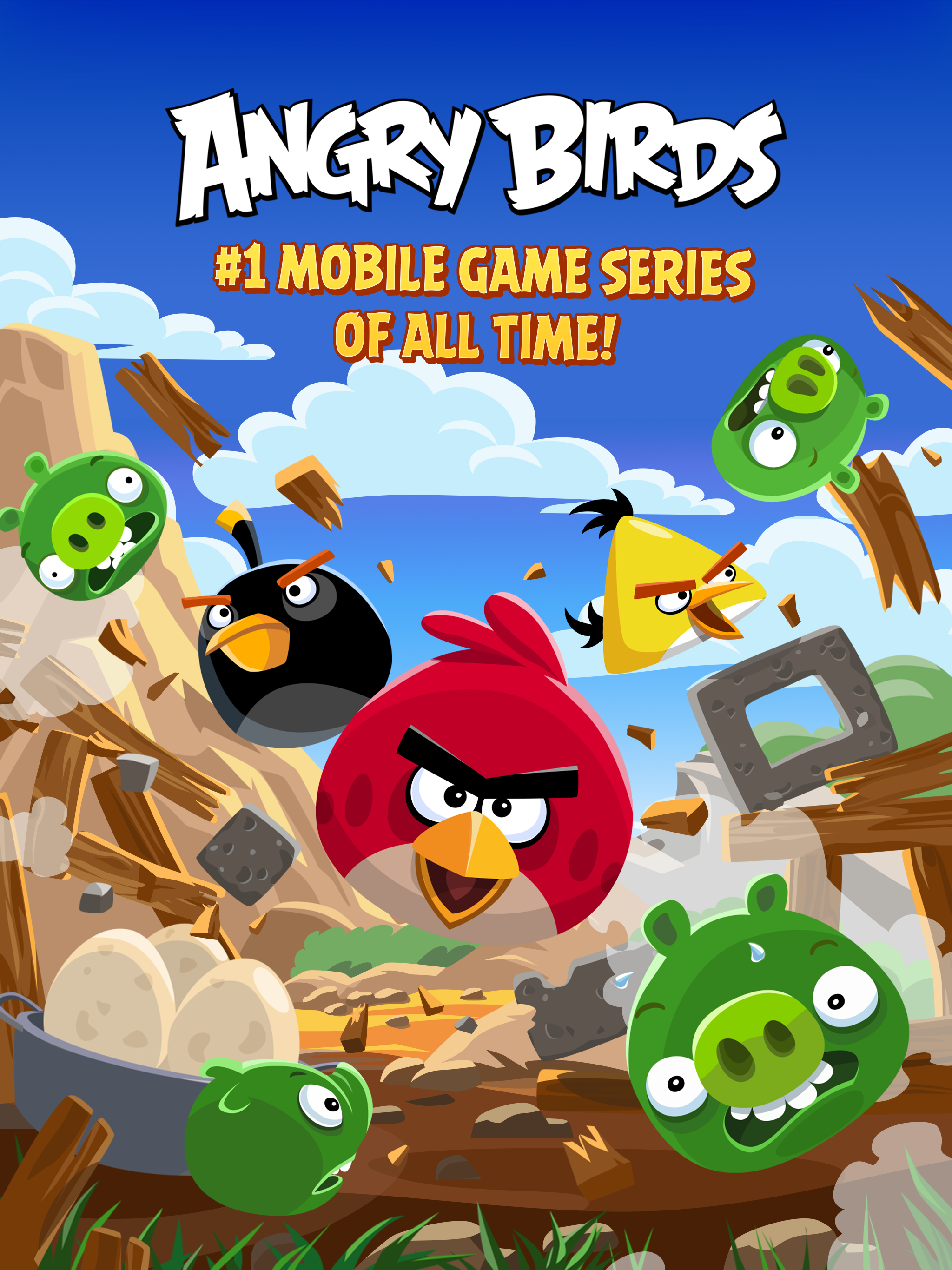 Angry Birds Classic Game Screenshot