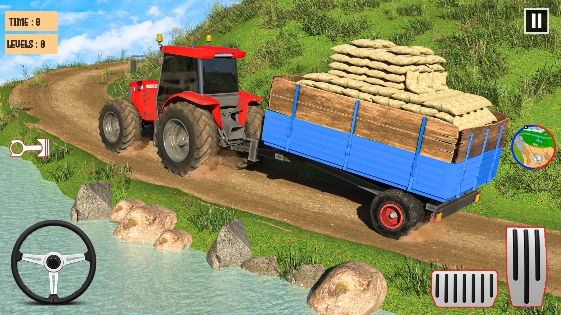 Drive Tractor trolley Offroad – Apps no Google Play