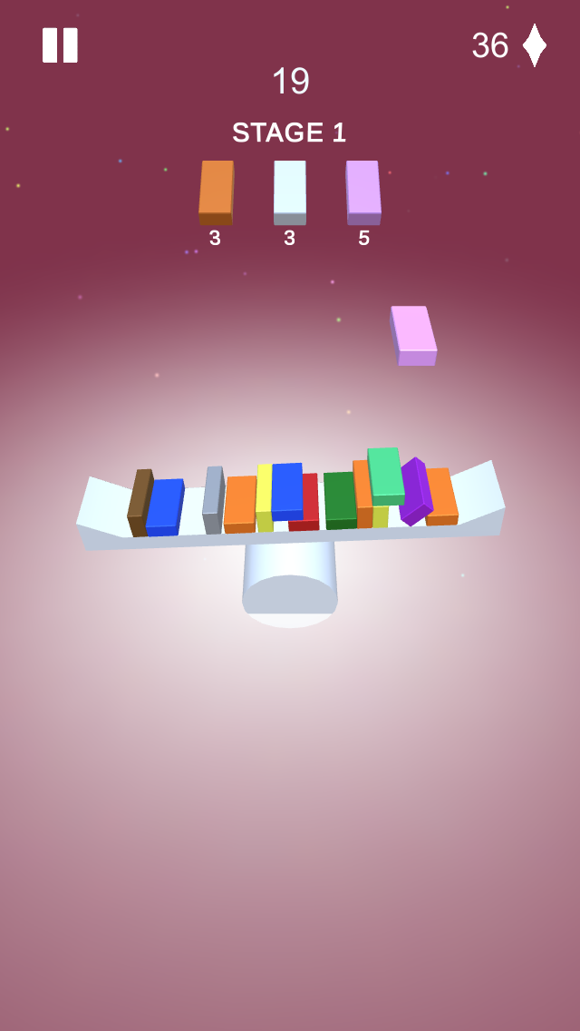 Balance screenshot game
