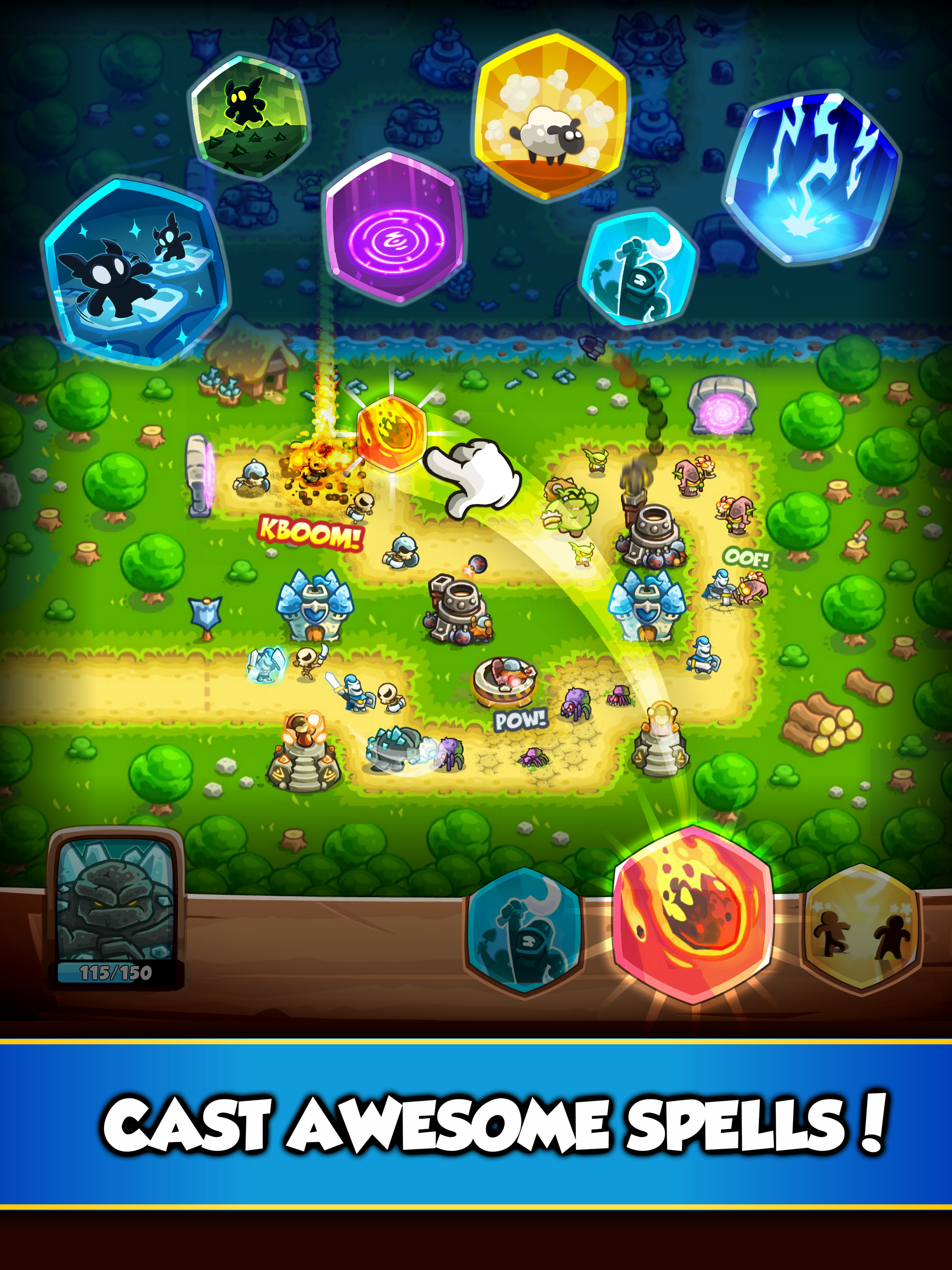 Battle Towers: Defense TD Game screenshot game