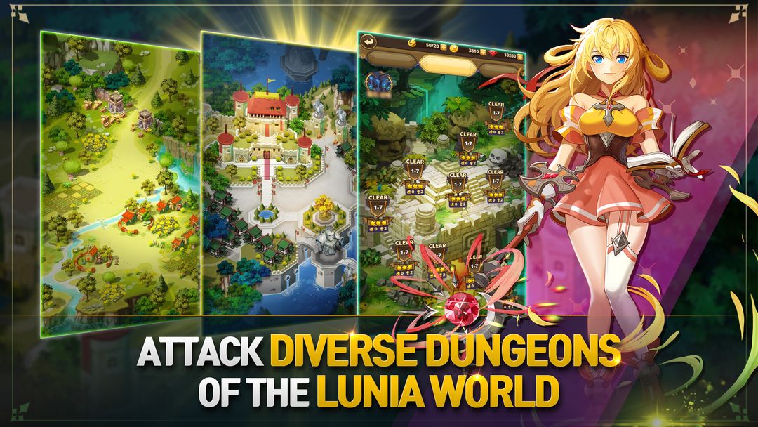 Legends of Lunia ภาพหน้าจอเกม