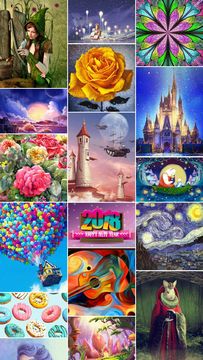 Cuplikan Layar Game Jigsaw1000: Jigsaw puzzles