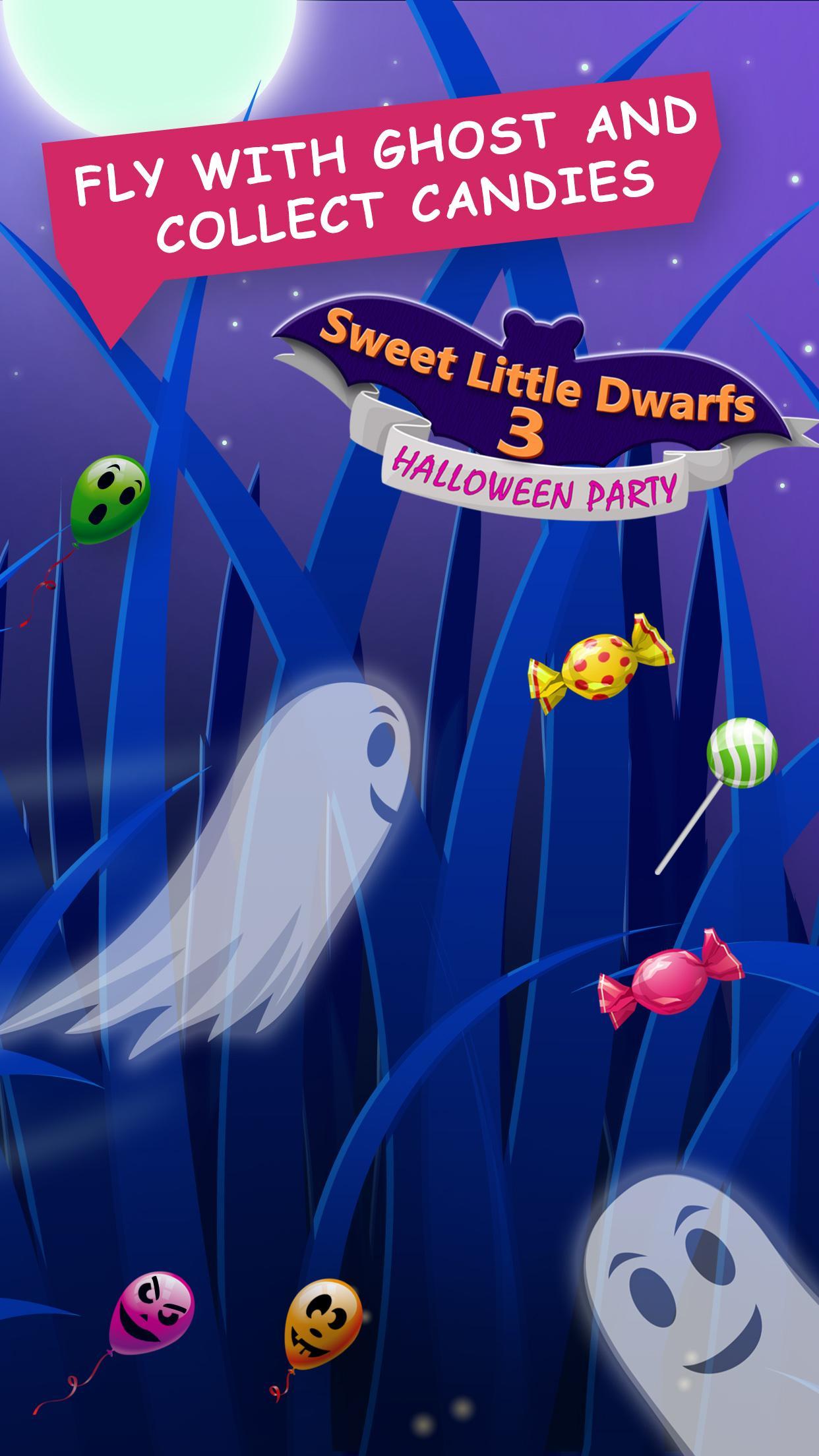 Sweet Little Dwarfs Halloween Game Screenshot