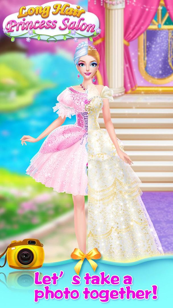 Screenshot of Long Hair Princess Salon Games