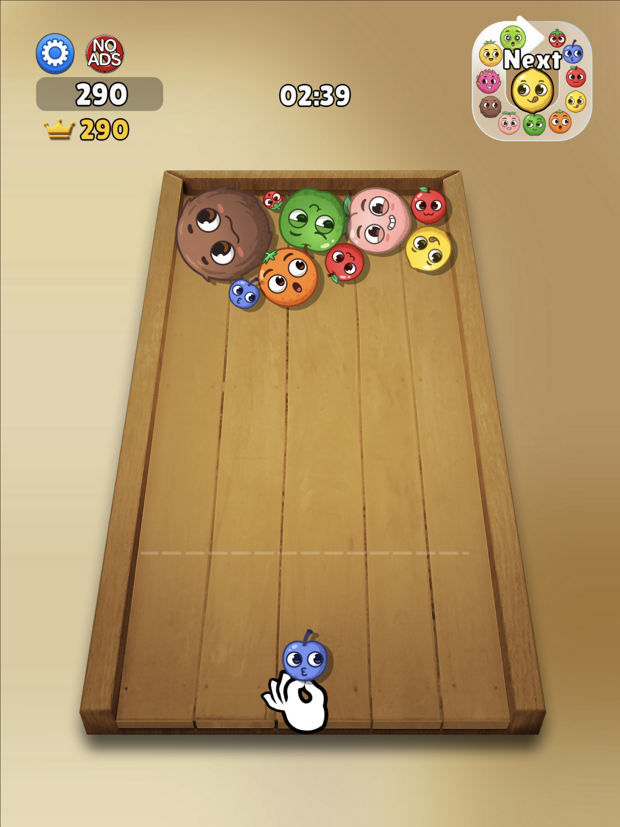 Fruit Merge: Melon Game Game Screenshot