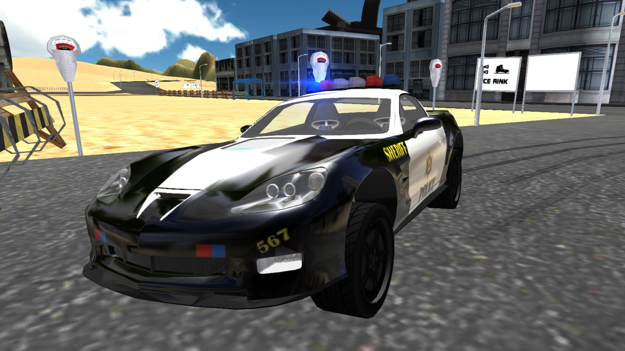 City Traffic Police Driving Game Screenshot