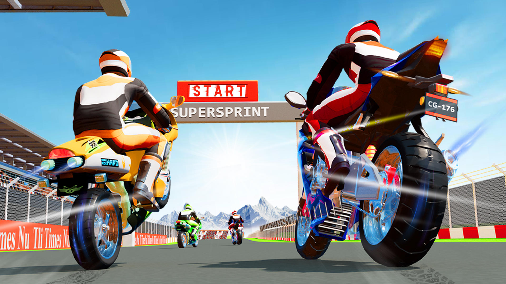Screenshot of Bike Racing Games-Bike Race 3D