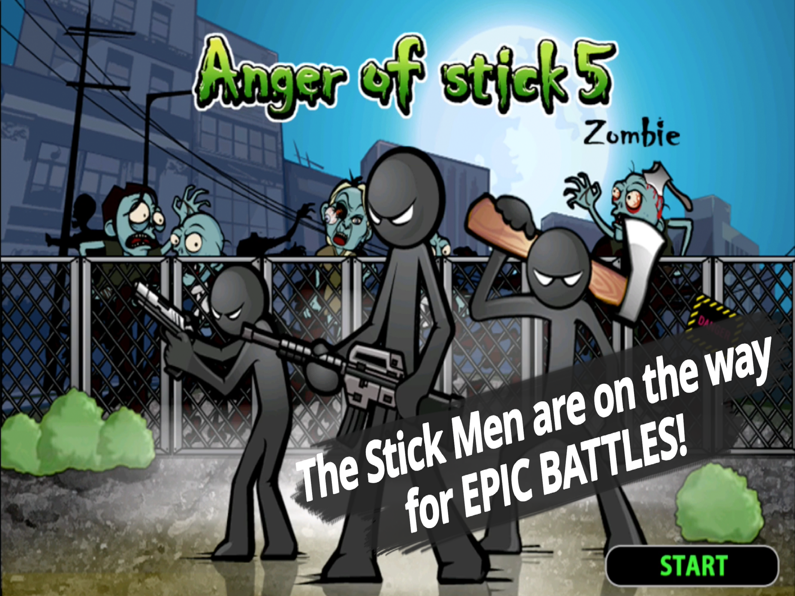 Anger of stick 5 : zombie Game Screenshot