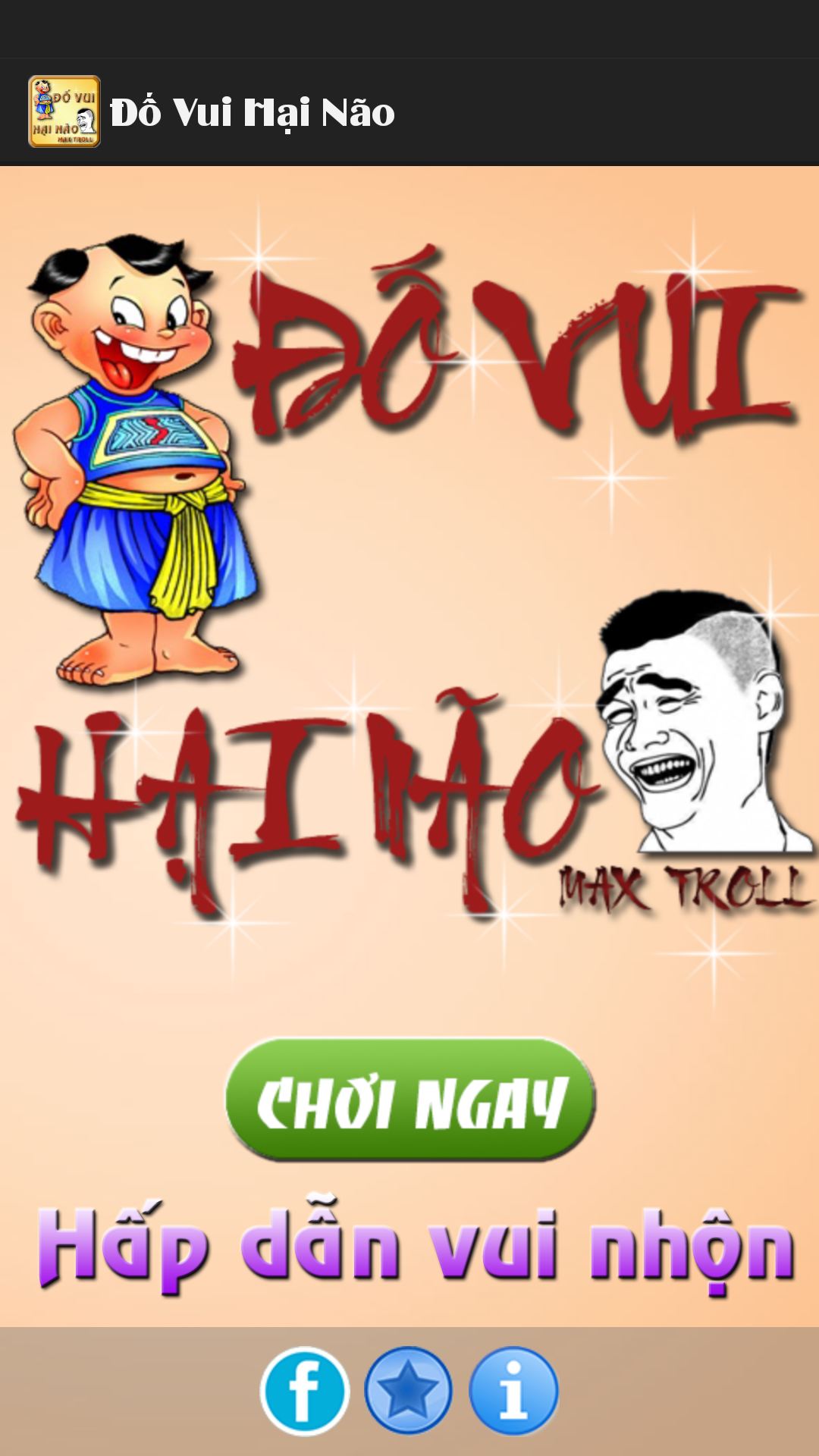 Đố Vui Hại Não - Max Troll Game Screenshot