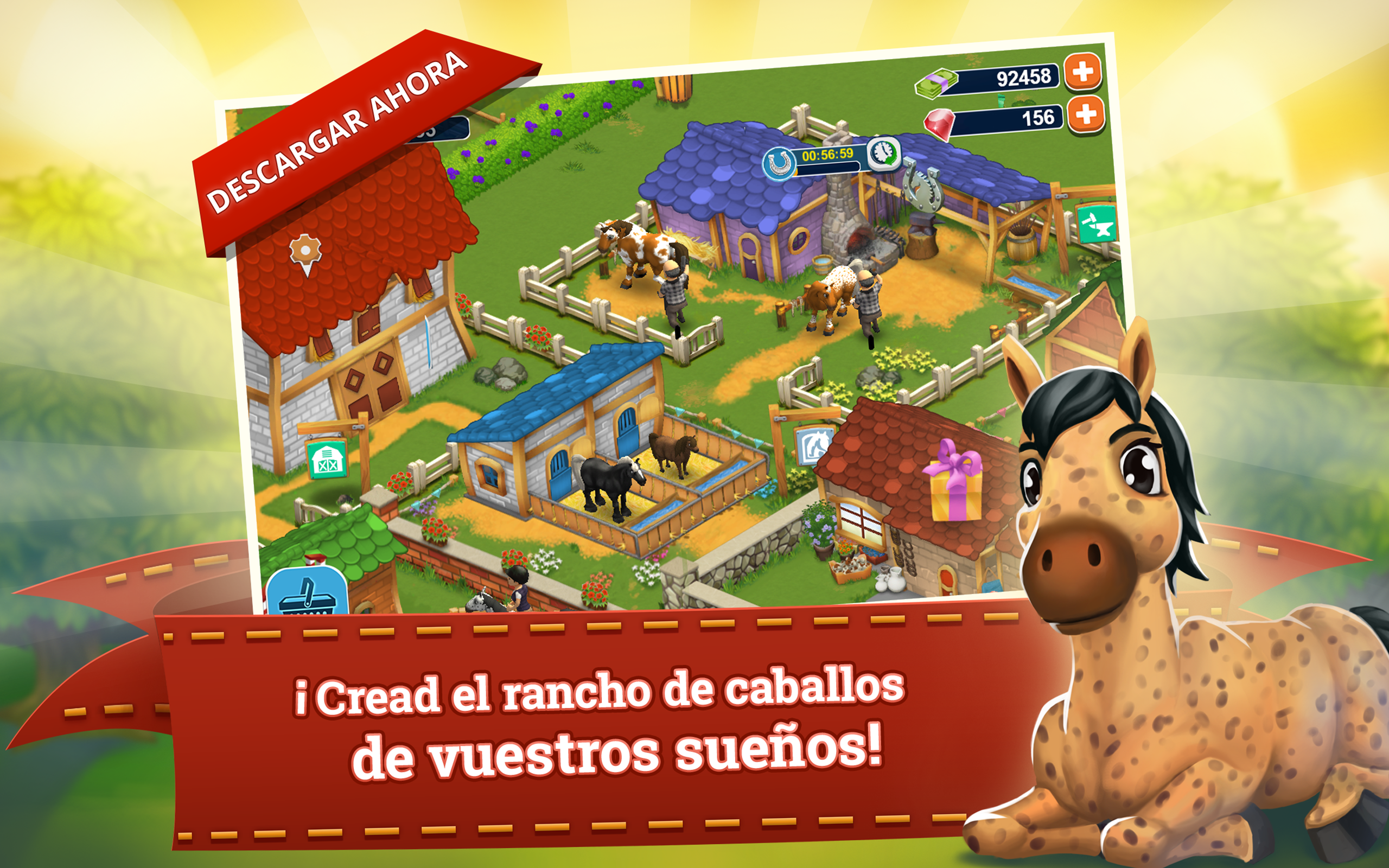 Captura de Pantalla del Juego Horse Farm