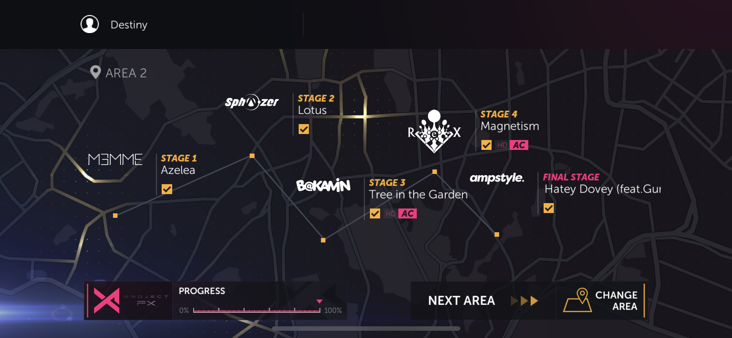 Скриншот игры Project FX