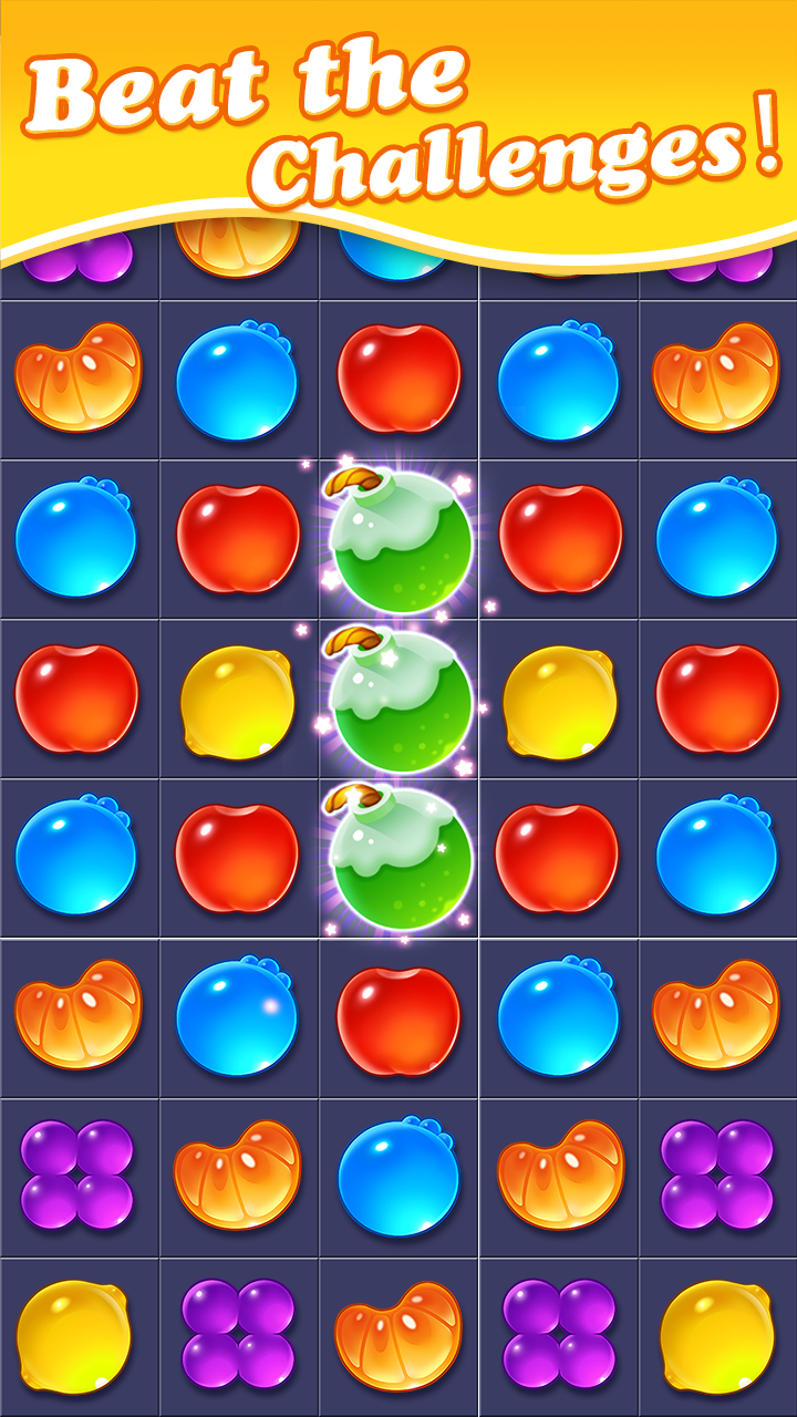 Fruit Candy World Game Screenshot