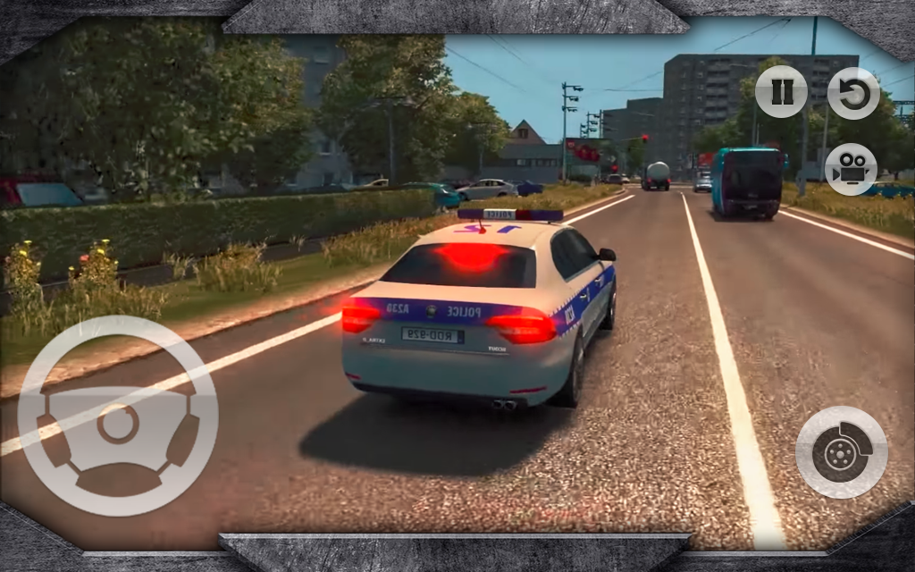 Police Car : Offroad Crime Chase Driving Simulatorのキャプチャ