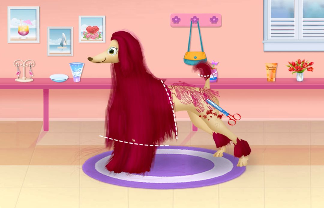 Screenshot of Animal and Pet Hair Salon
