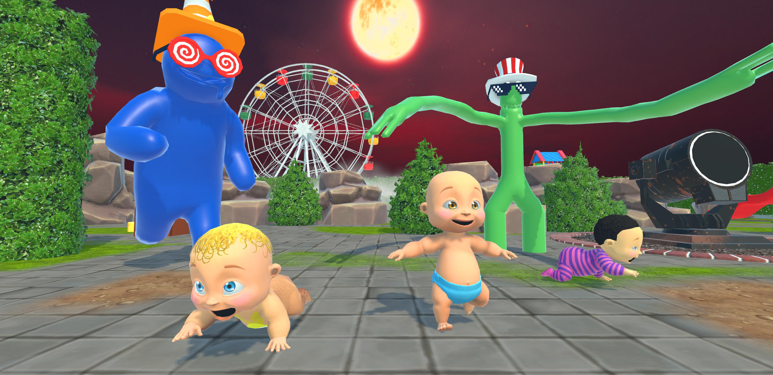 Screenshot of Monster Survivor: Hide Yellow