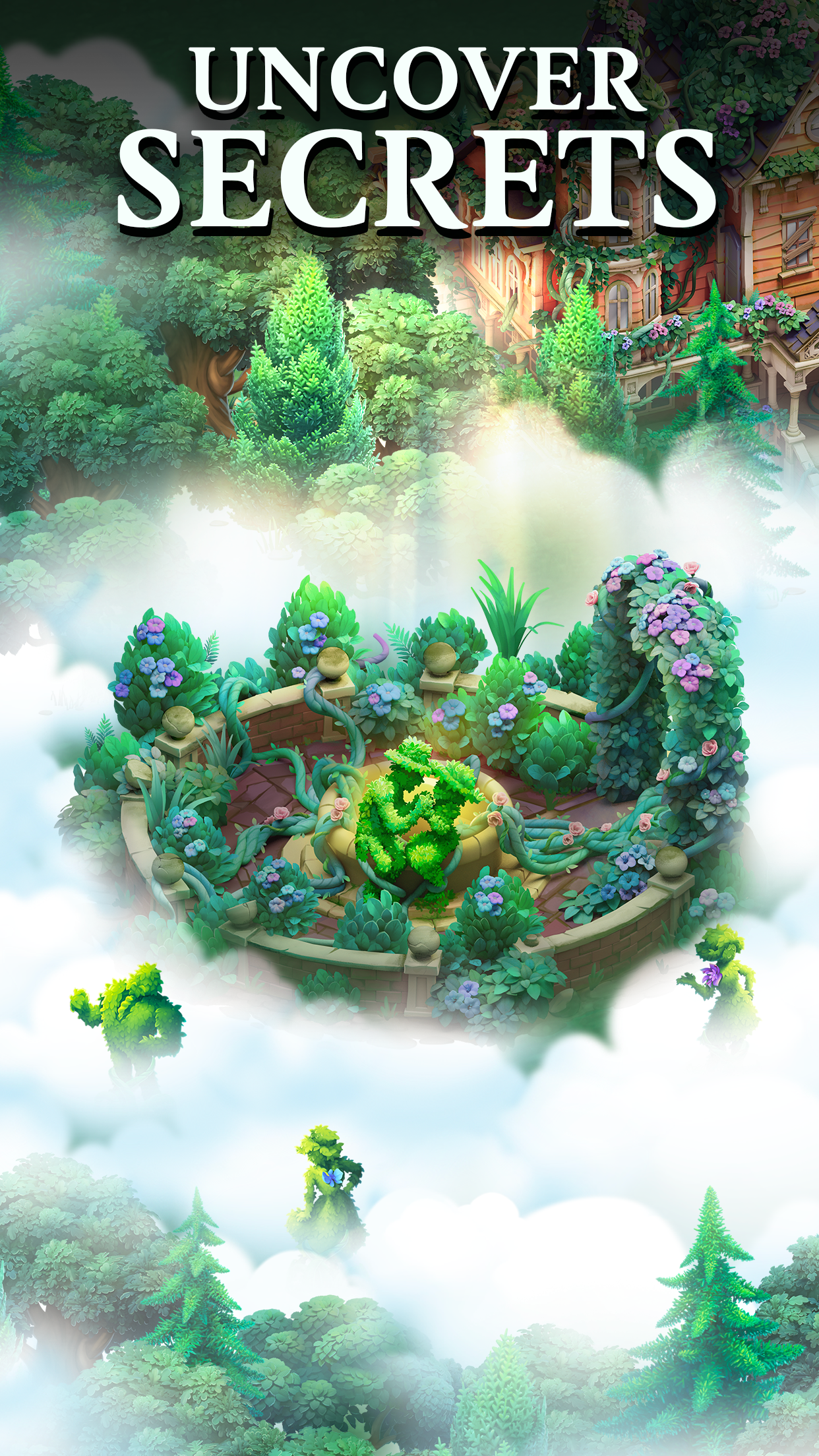 Merge Gardens Game Screenshot