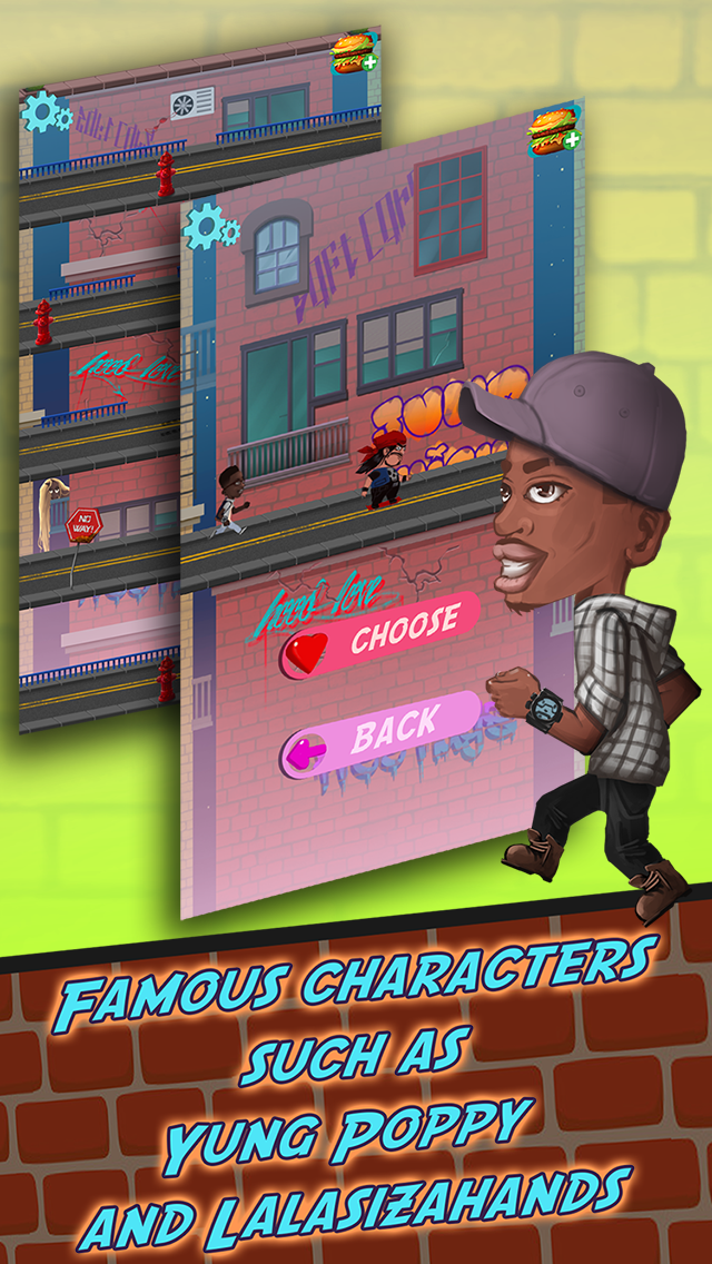 Burger Jump 게임 스크린샷