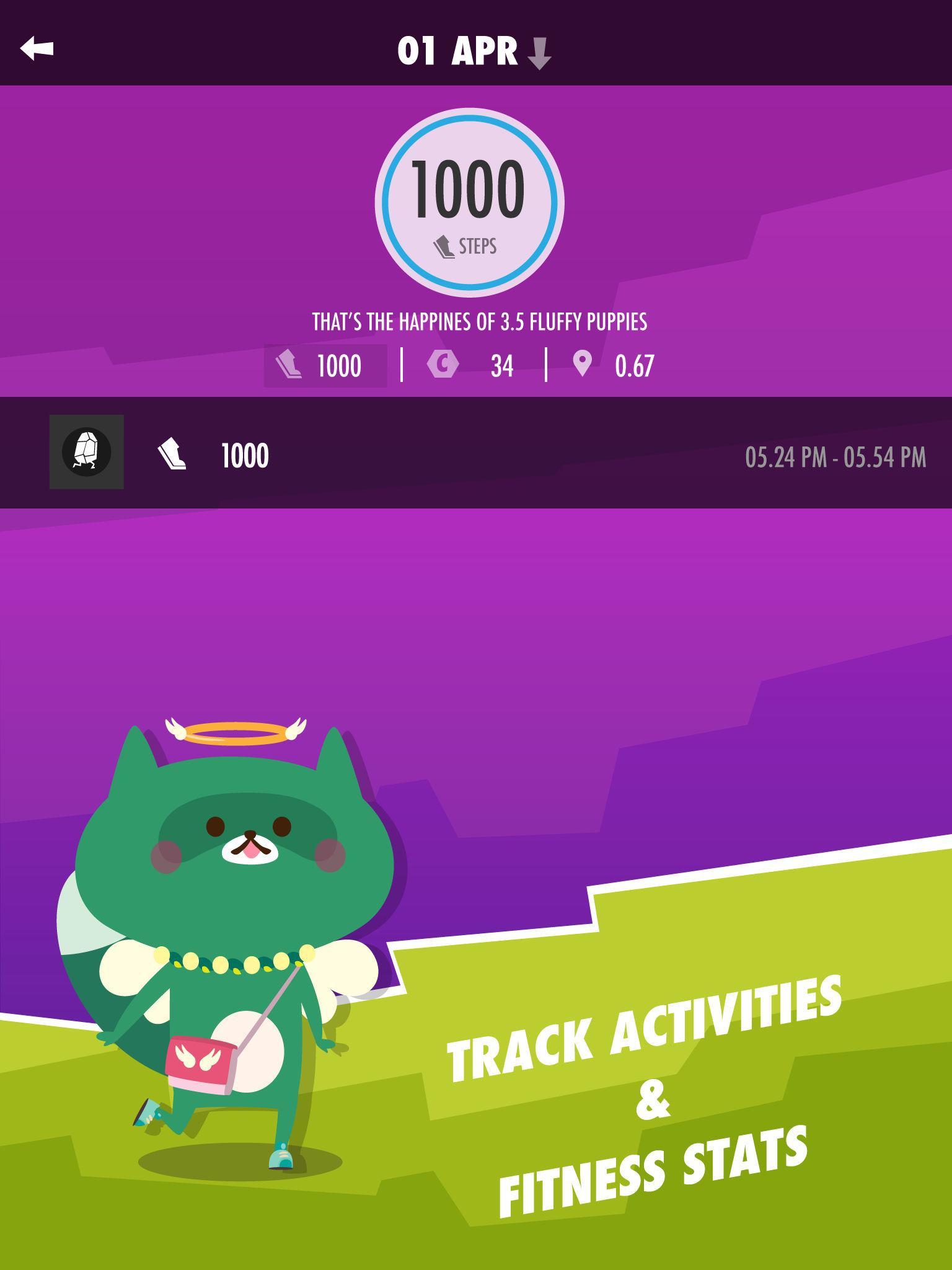 Wokamon: Walking games Game Screenshot