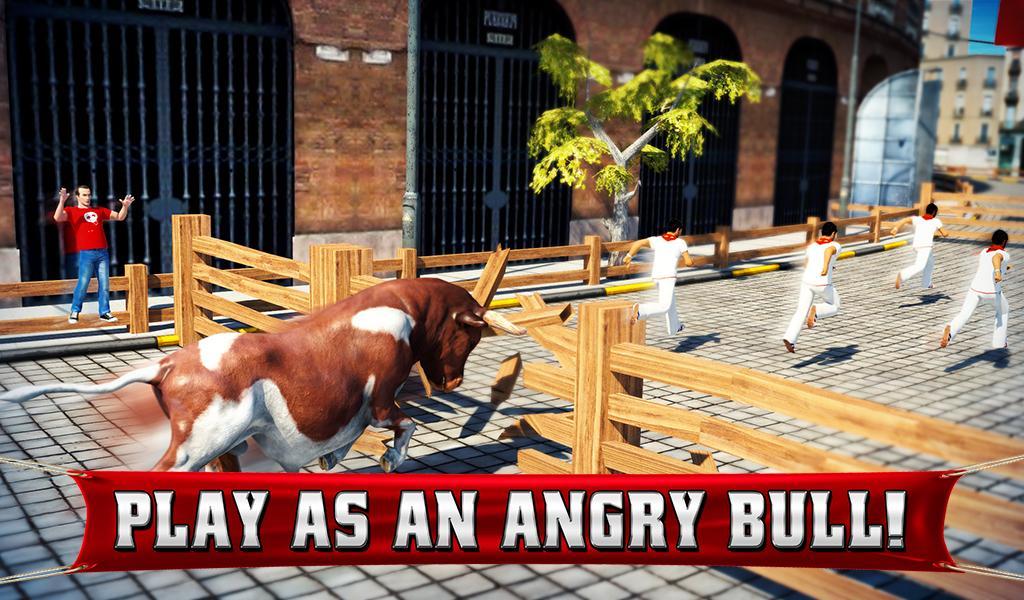 Angry Bull 2016 Game Screenshot