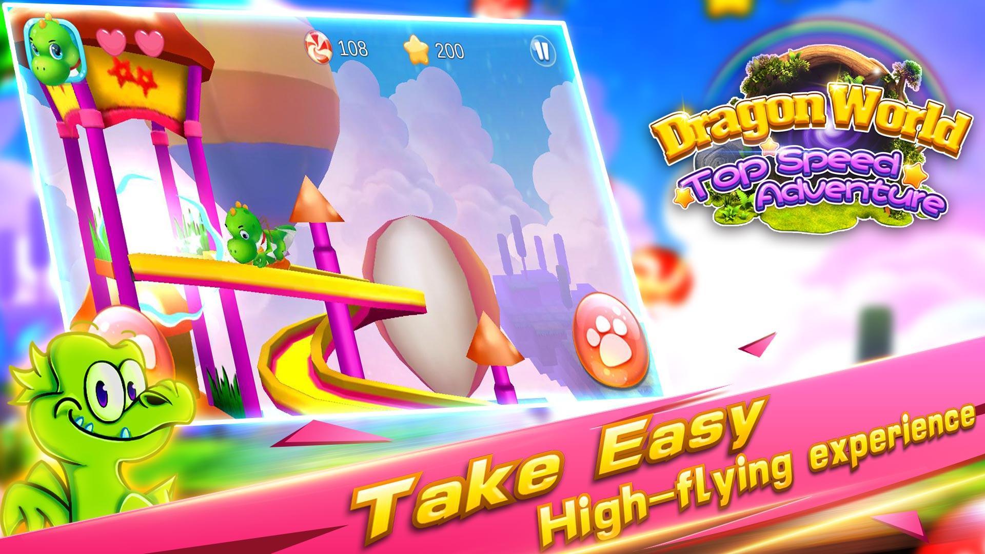 Dragon World : Top Speed Adventure Game Screenshot