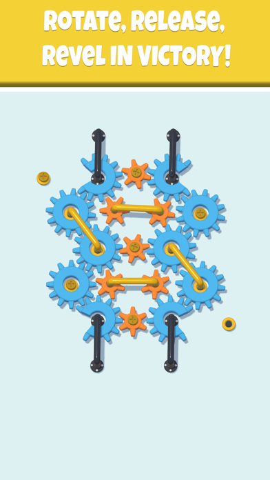 Tangled Gears Game Screenshot