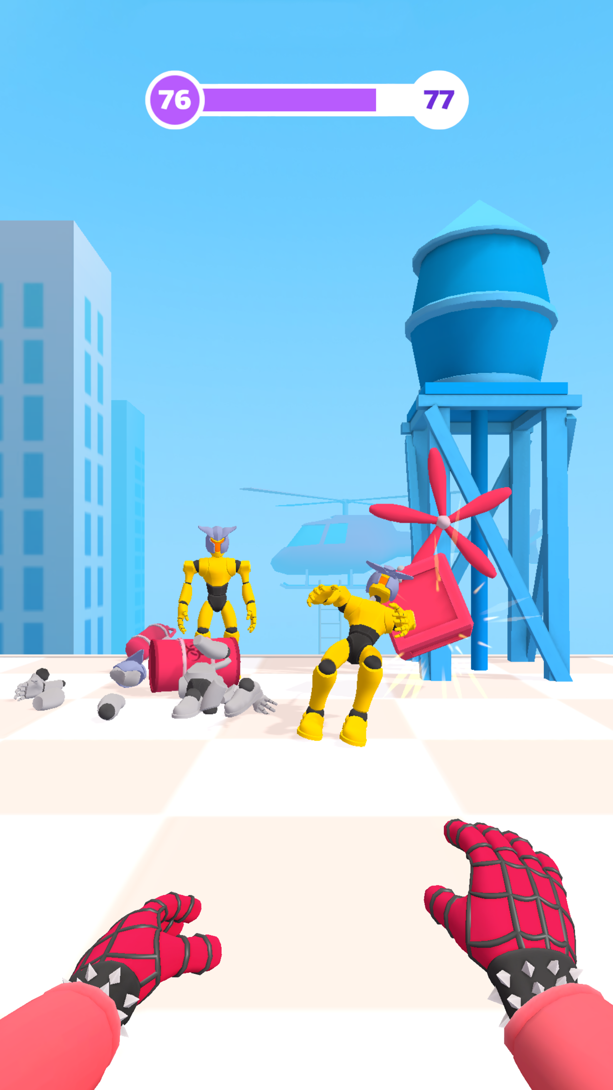 Screenshot 1 of Ropy Hero 3D အက်ရှင်စွန့်စားခန်း 1.16.3