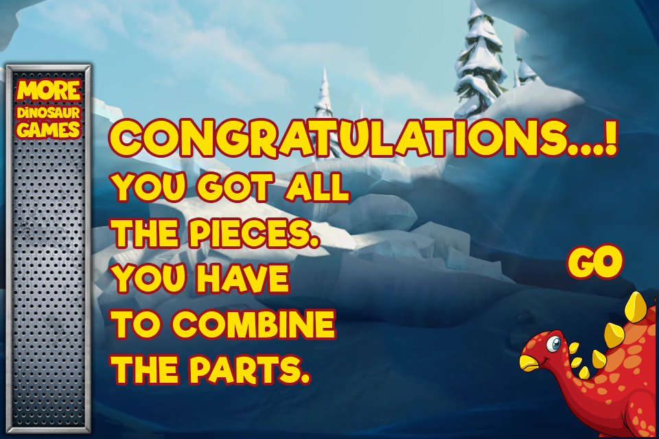 Jurassic Of Ice Age Game Screenshot