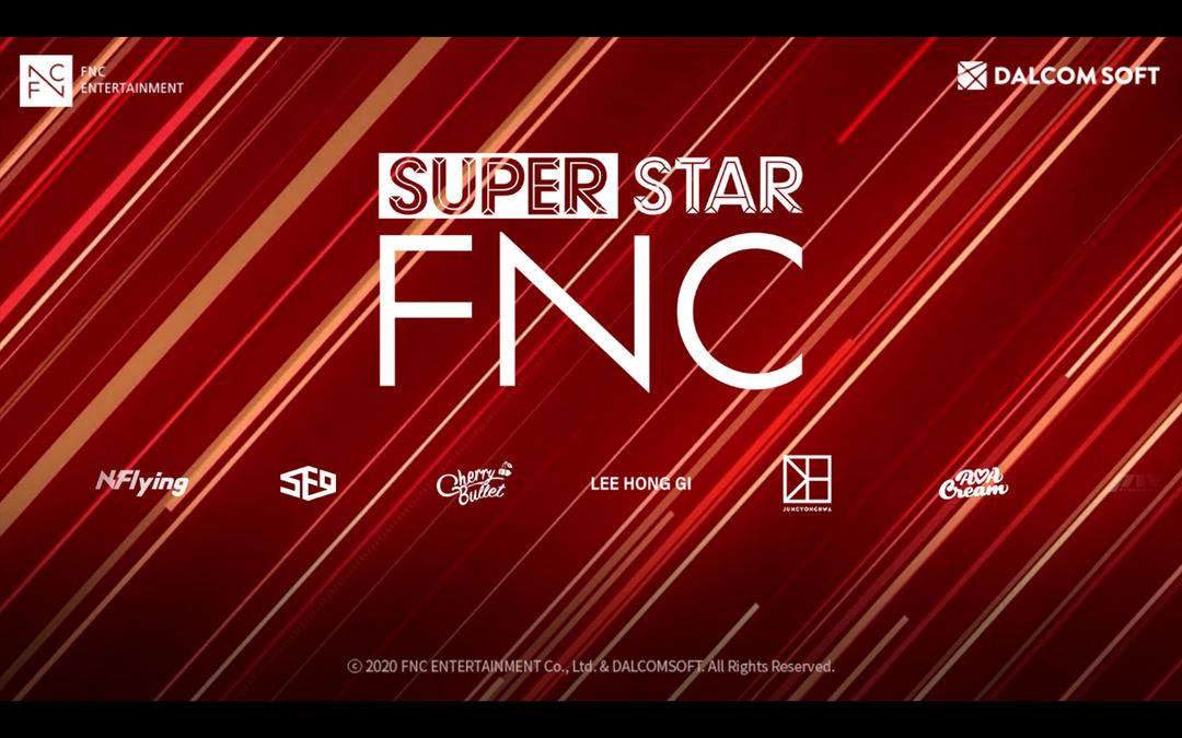 SUPERSTAR FNC 게임 스크린 샷