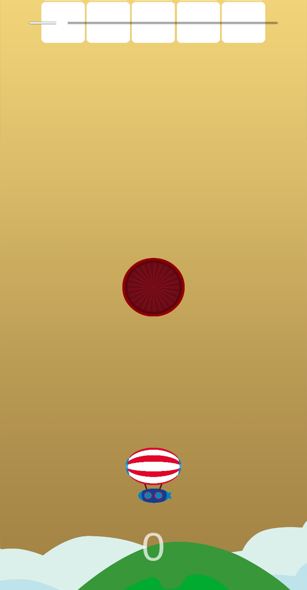 Radial Hole Up! - Keep Rising Up Game Screenshot