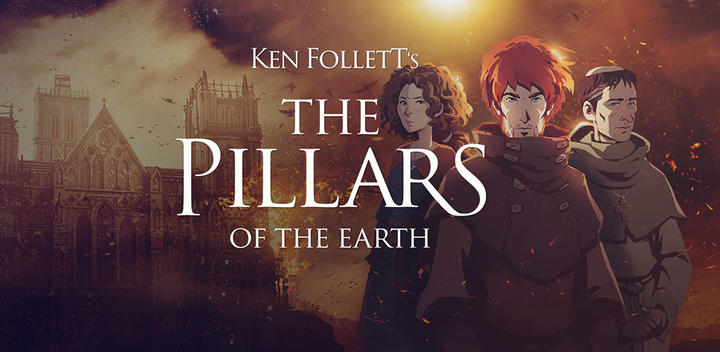 Banner of Ken Follett's The Pillars of the Earth 