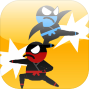 Jumping Ninja Fight : Jeu à deux joueurs
