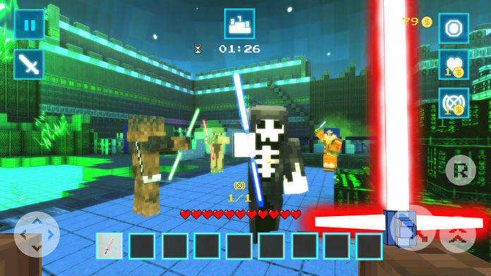 Light Sword: Galaxy Pirates Game Screenshot