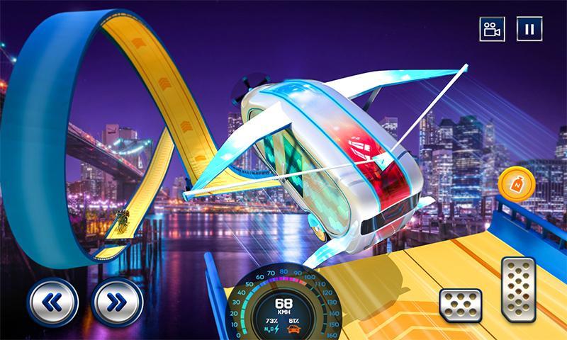 Screenshot of Xtreme Car Stunt Race Car Game