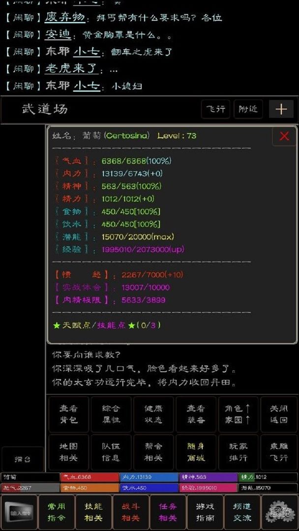 Screenshot of 武侠梦