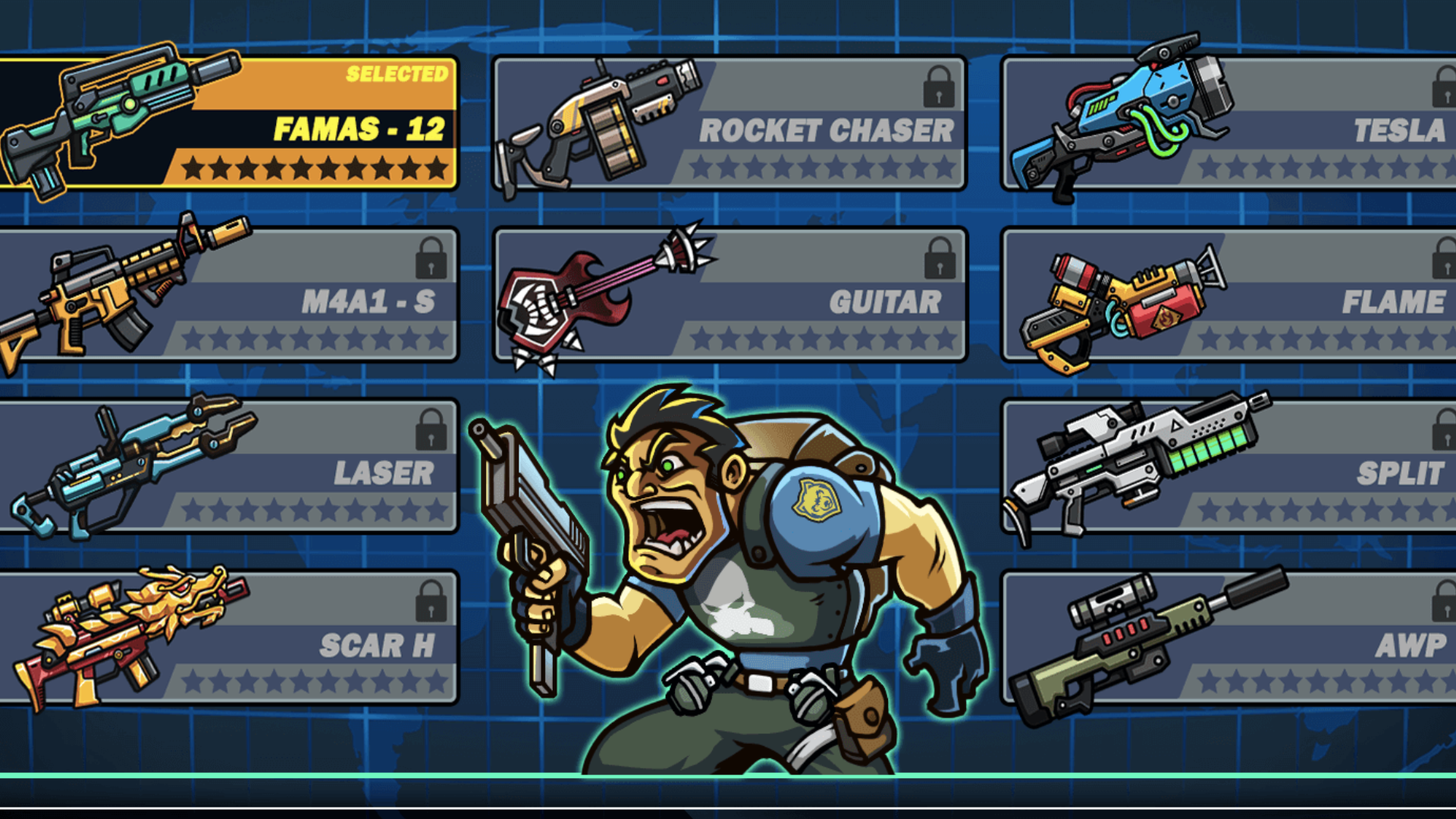 Commando 2 OPS Game Screenshot