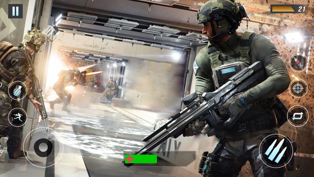 Screenshot of Cover Action Fps Battle Games