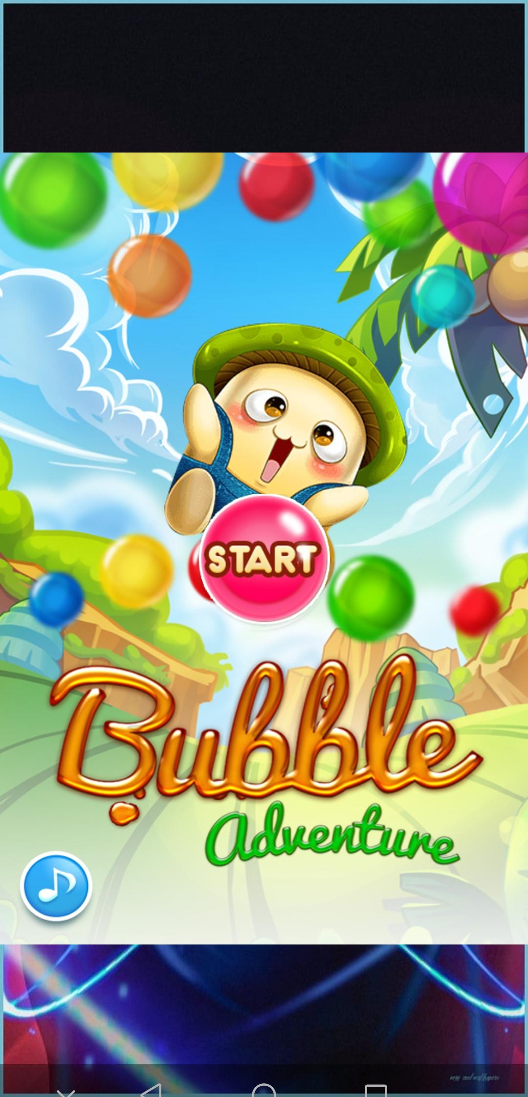 Screenshot of Bubble Adventure