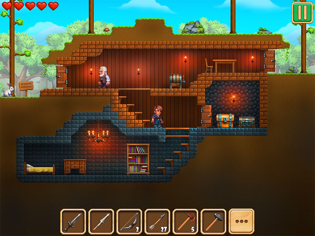 Adventaria:  Survival & Mining Game 게임 스크린 샷