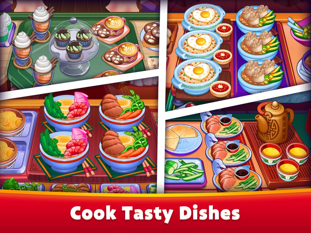 Asian Cooking Star: สุดยอดร้านอาหารและเกมทำอาหาร ภาพหน้าจอเกม