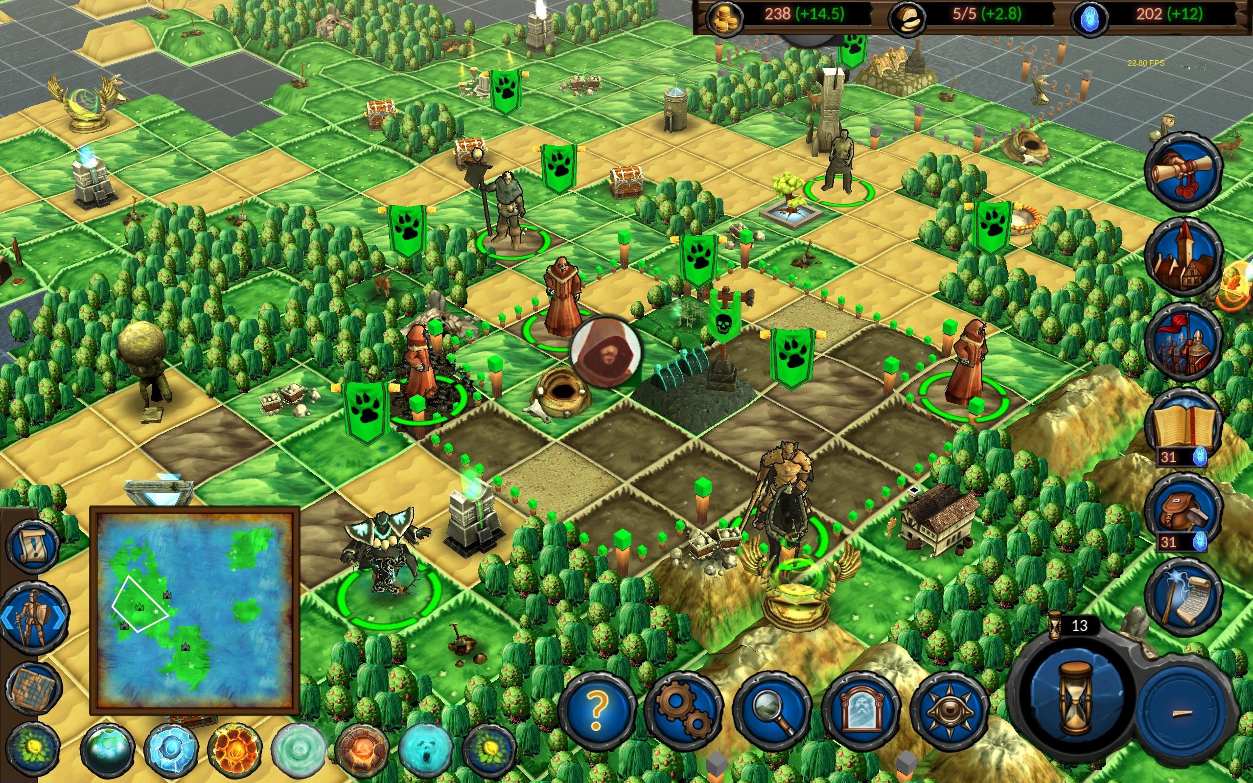 Screenshot of Planar Conquest - 4X turn base