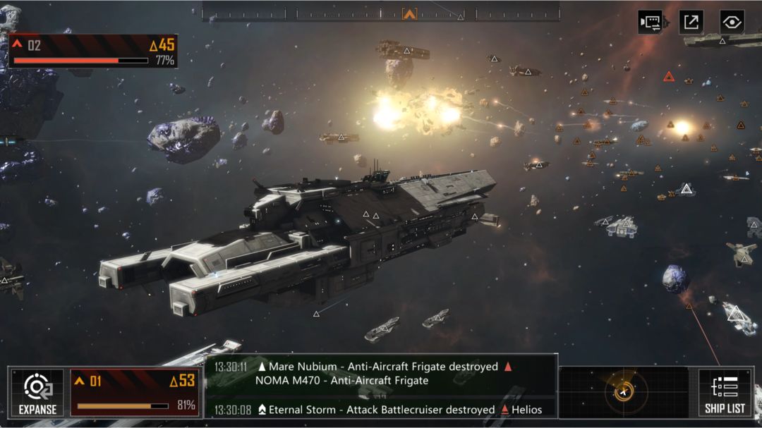 Infinite Lagrange screenshot game