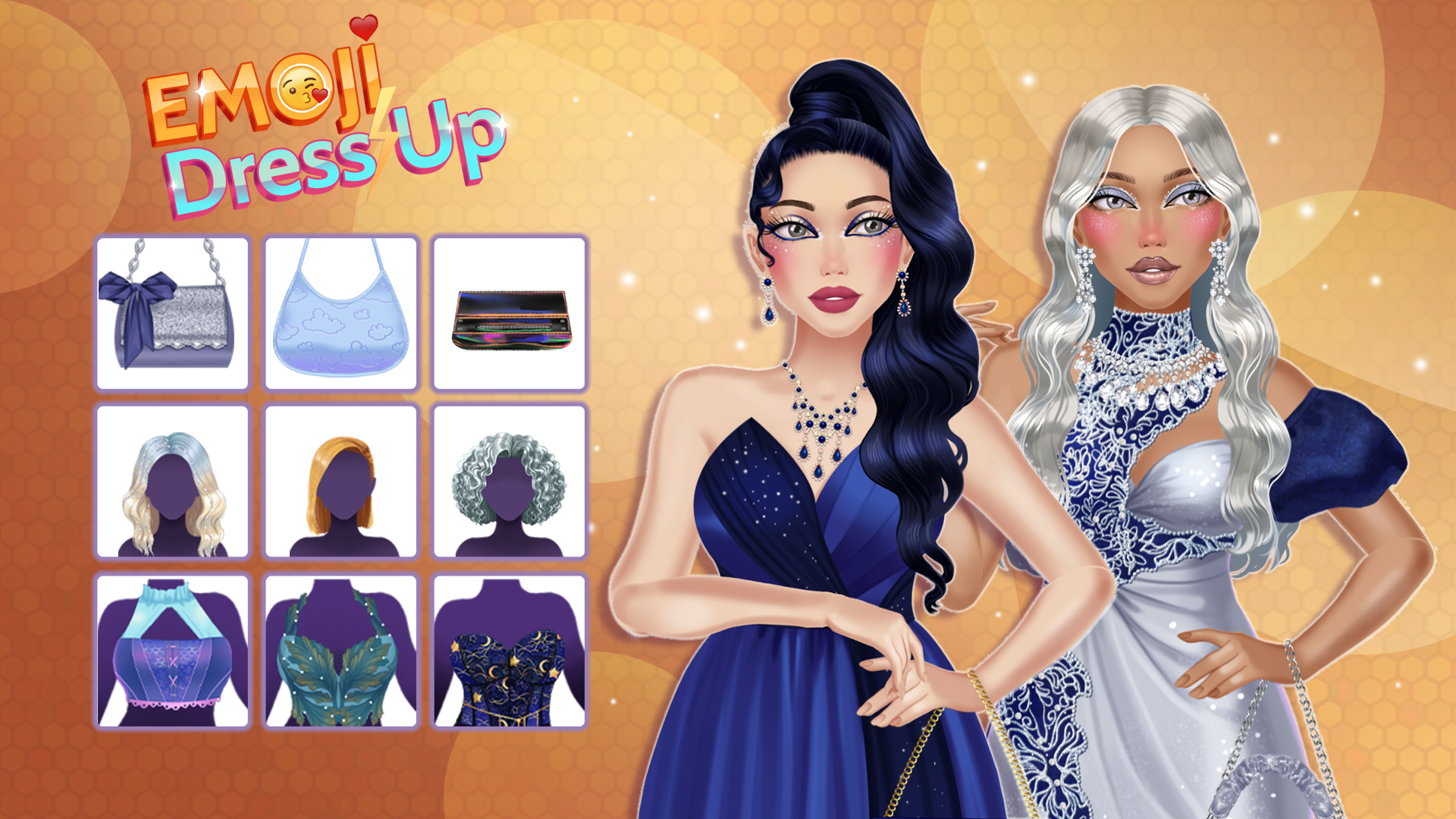 Emoji Dress Up Game Game Screenshot