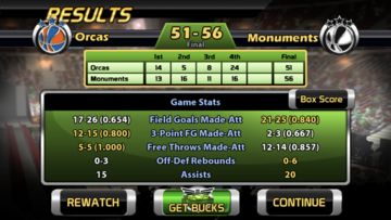 Скриншот игры Big Win Basketball