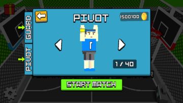 Cubic Basketball 3D Game Screenshot