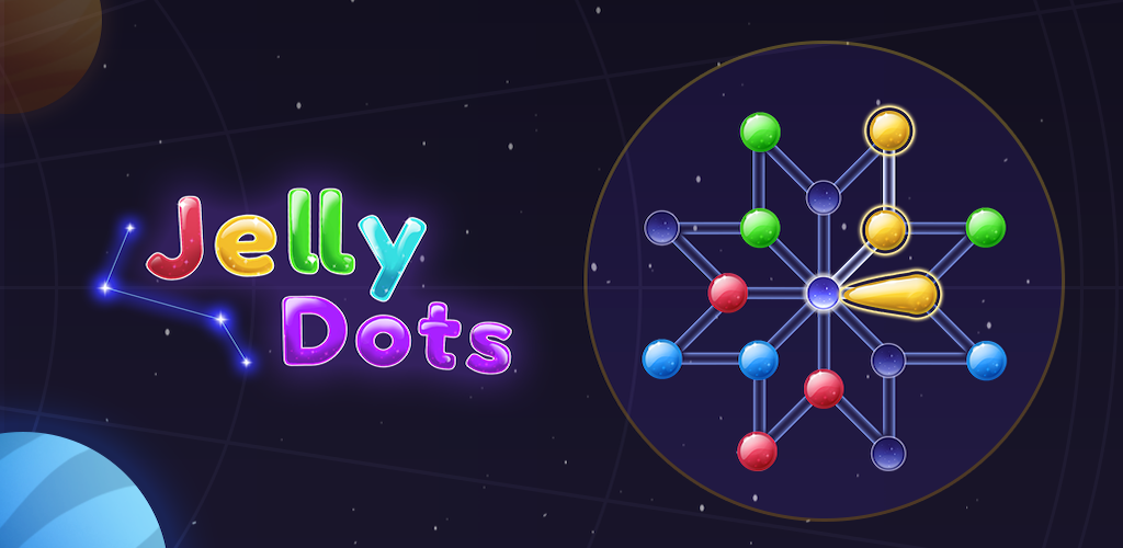Jelly Dots: Flow Puzzles screenshot
