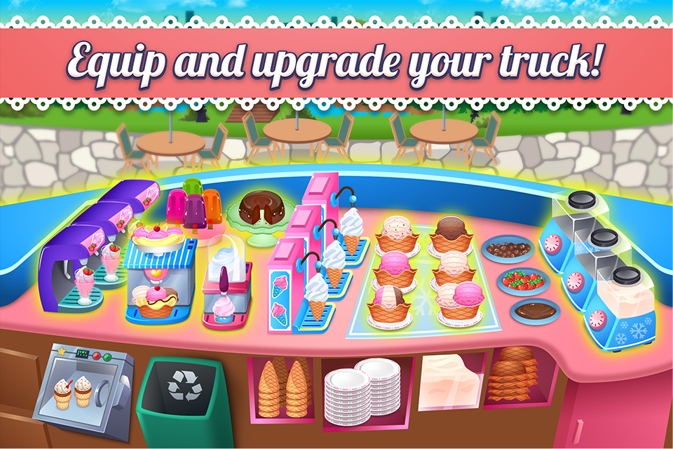 My Ice Cream Shop: Time Manage Game Screenshot
