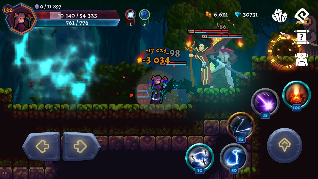 Screenshot of Darkrise - Pixel Action RPG