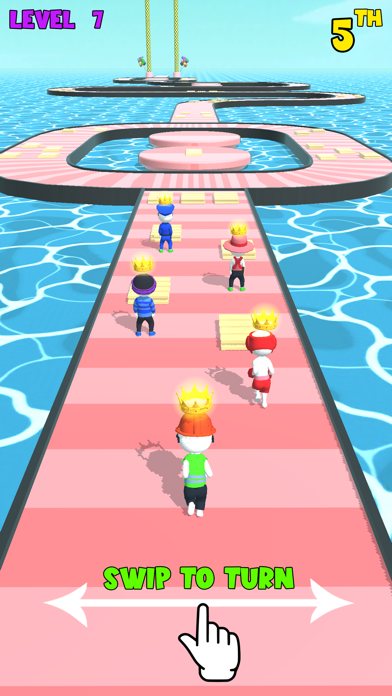 Fun Race 3D Game : Bridge Race Game Screenshot